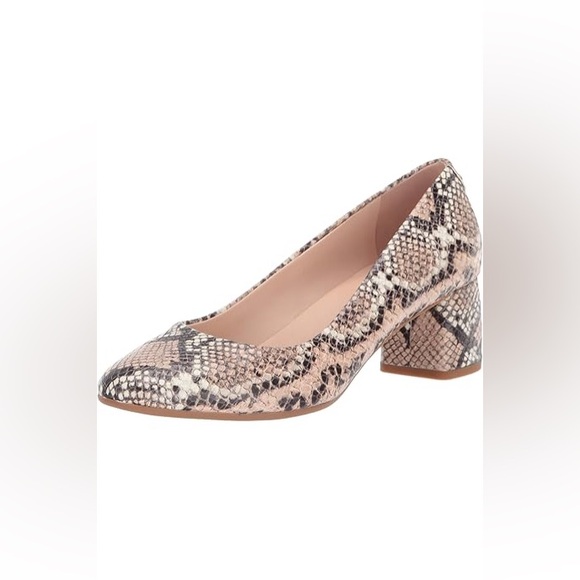 kate spade Shoes - Kate Spade Snake Print Block Heels